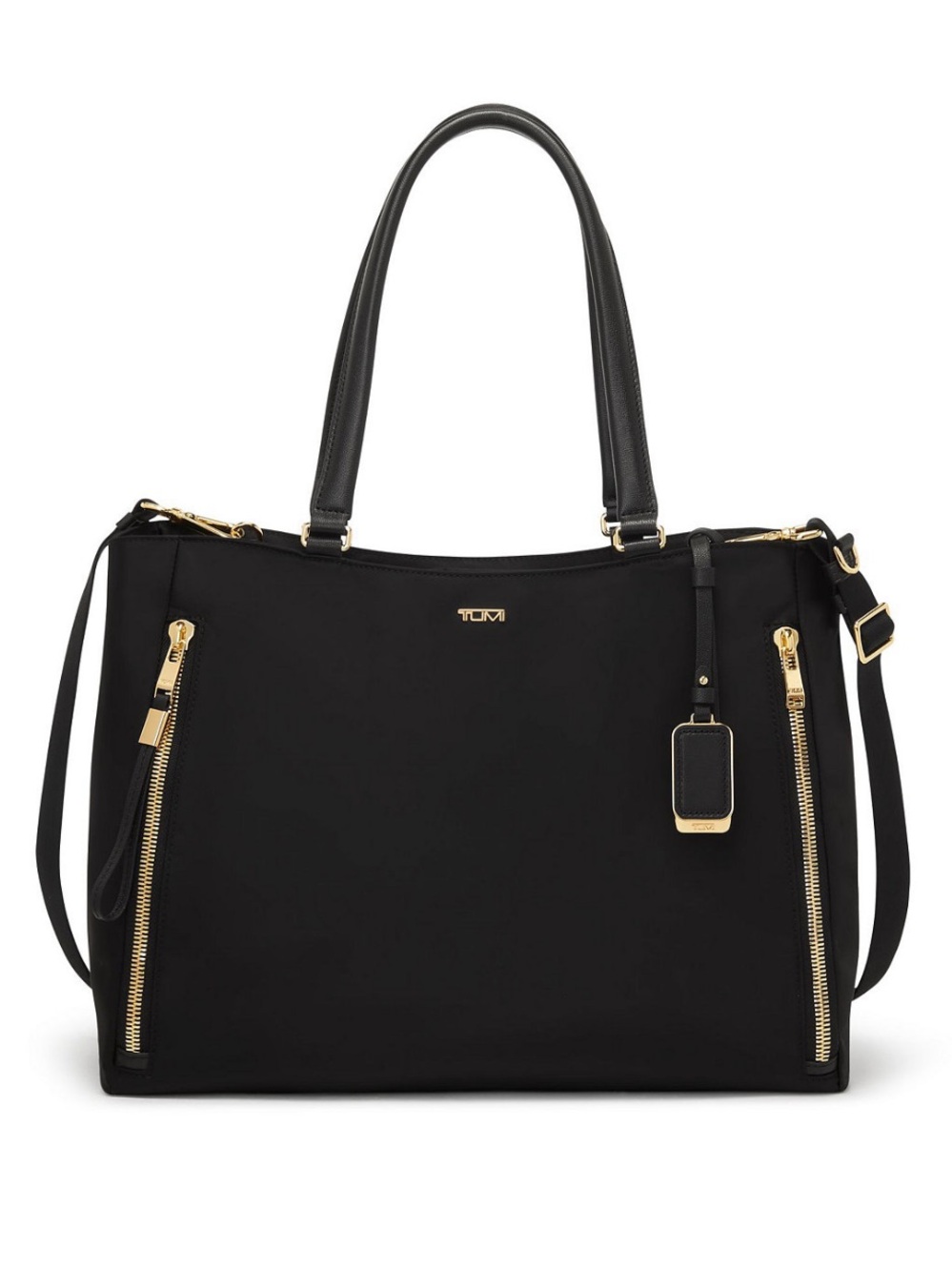 ‼️Tumi Voyageur Black Large Valetta Tote Shoulder Bag